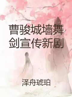 曹骏城墙舞剑宣传新剧封面